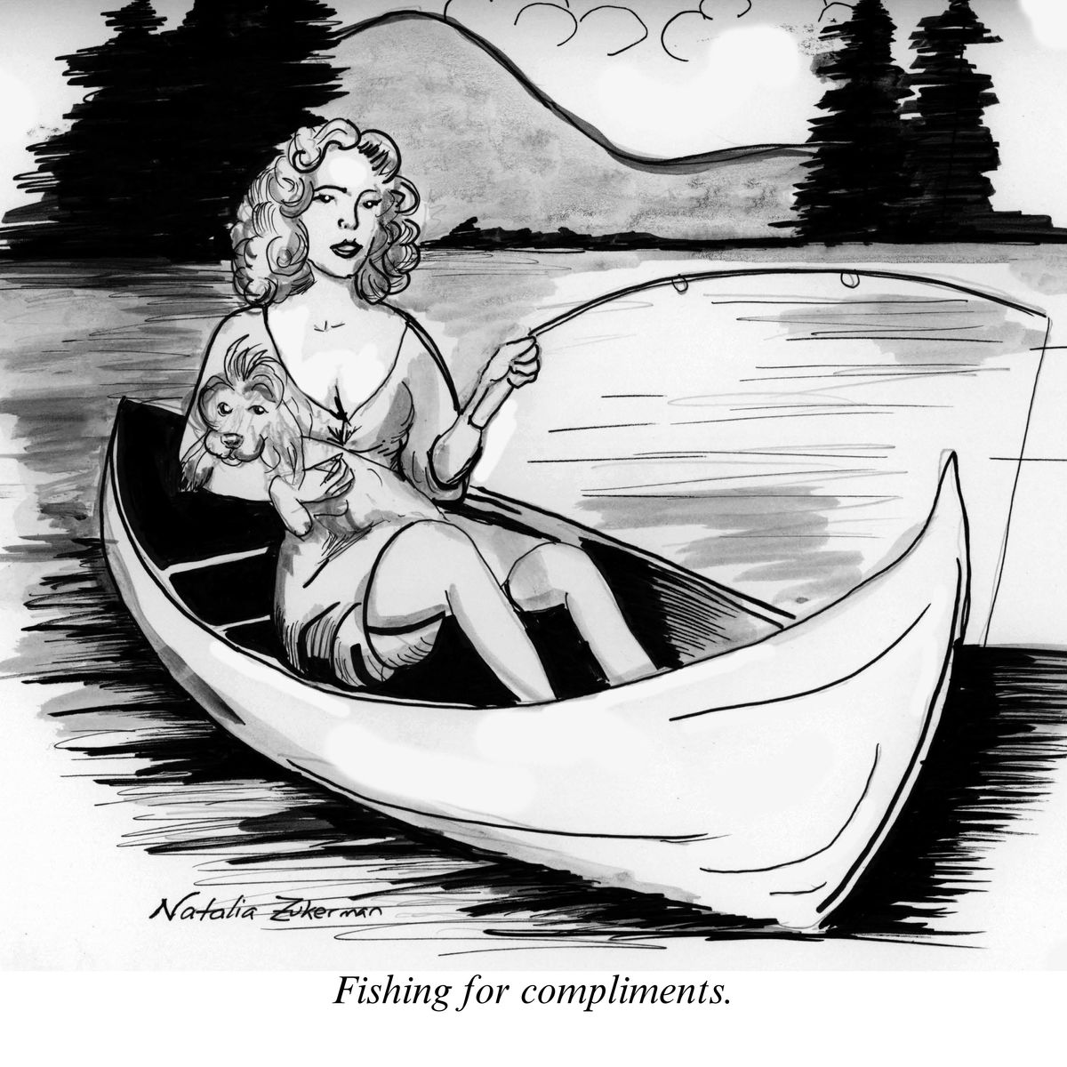 Fishing for Compliments