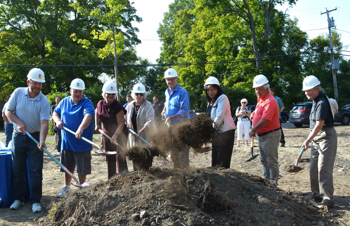 Millerton Habitat house groundbreaking