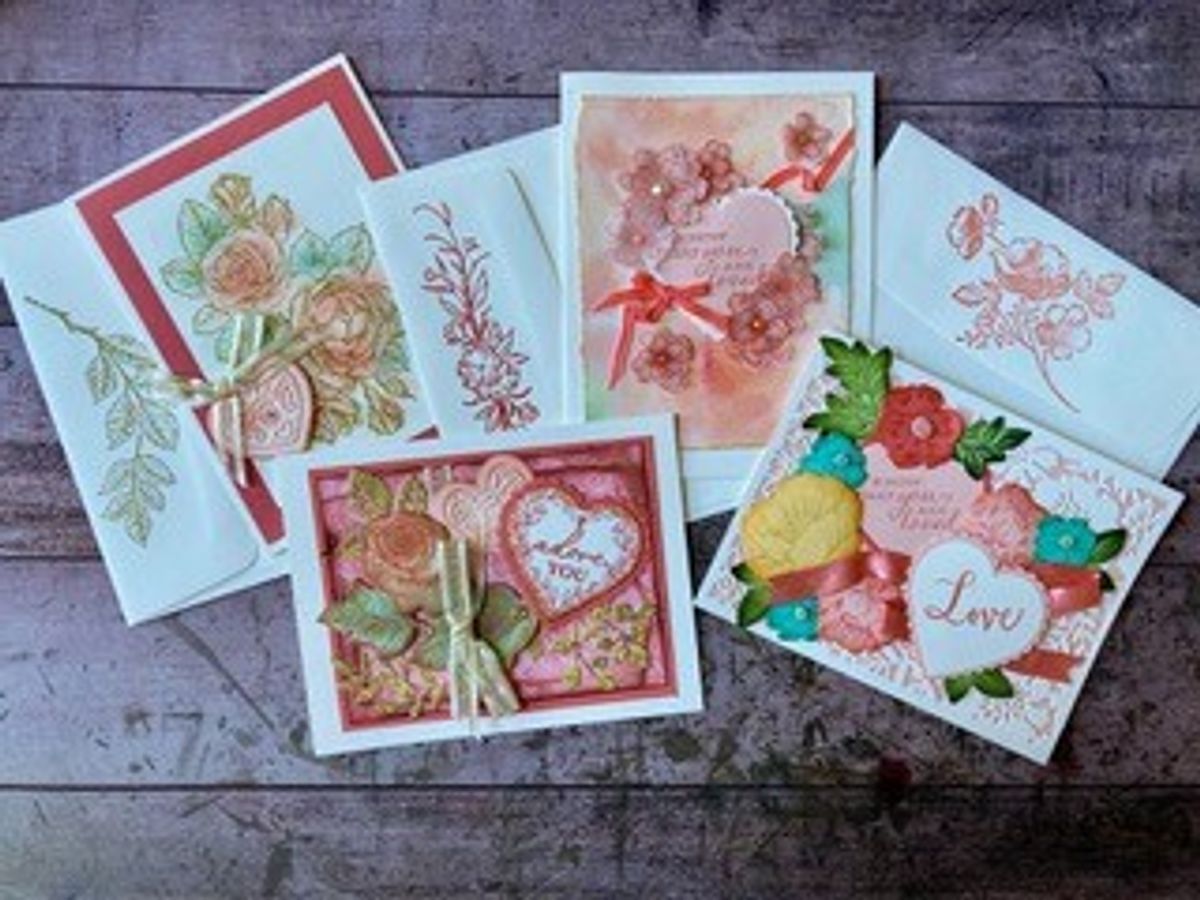 Valentine card workshop