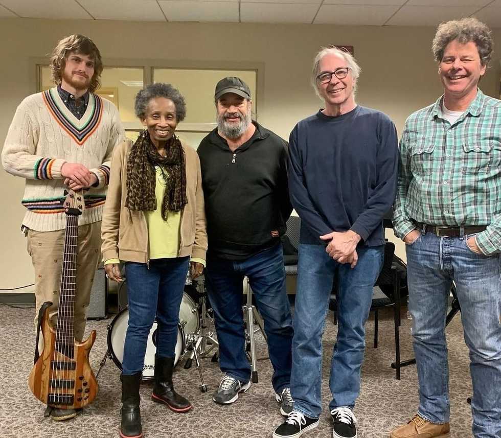 Back-up vocals in the starring role