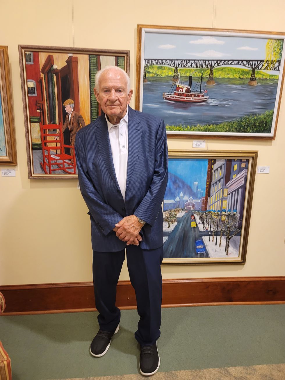 Prolific painter Ed Shurig shows work at the Fountains