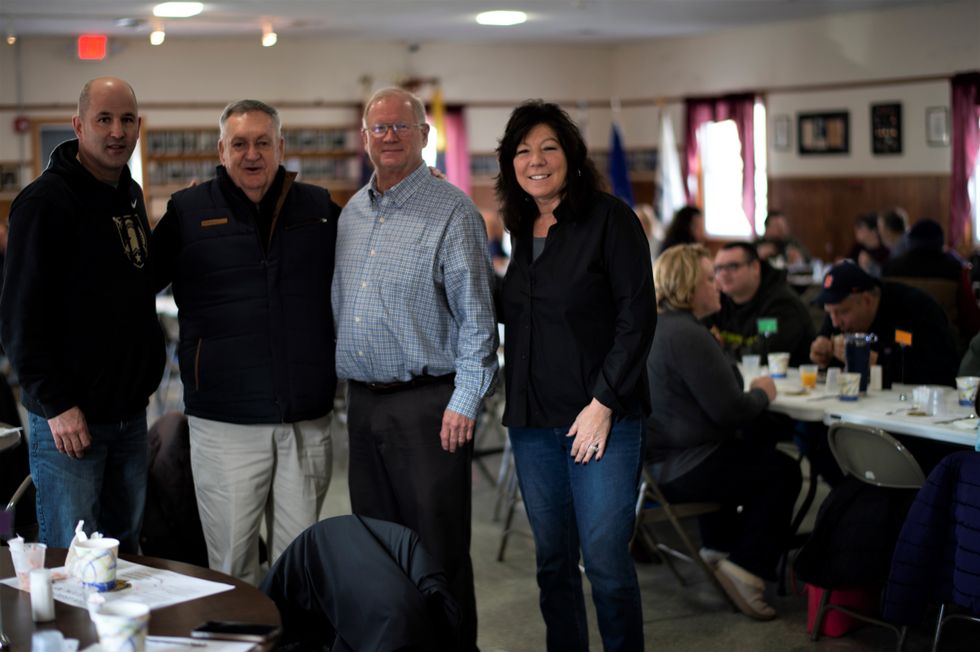 Sunday breakfast at the American Legion 