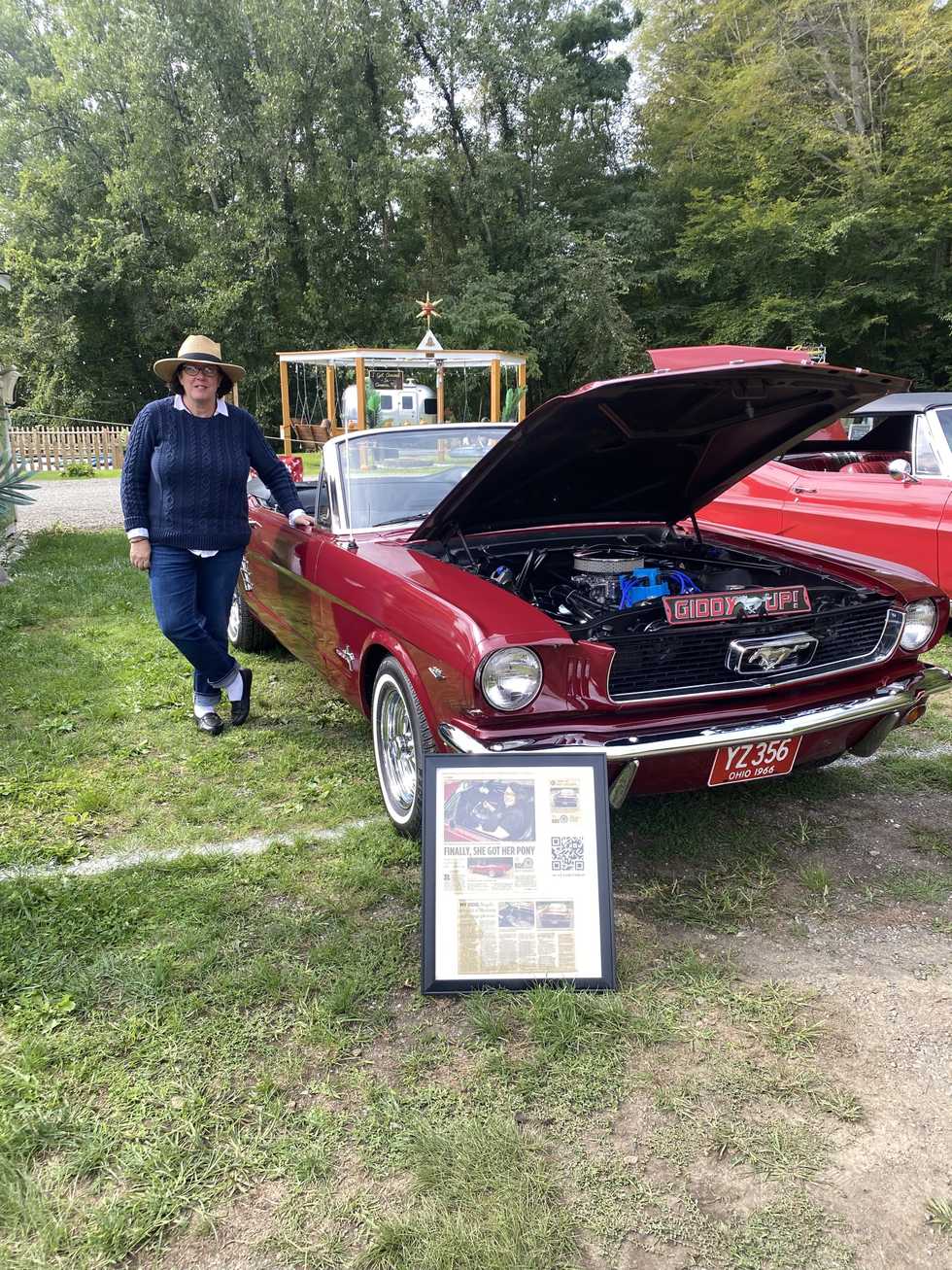 Car show beats the rain, brings the fun