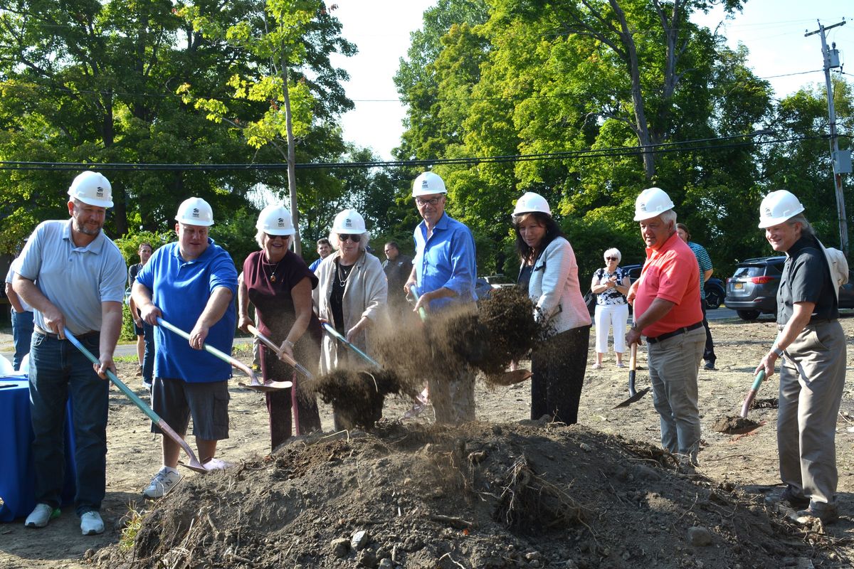 Millerton Habitat house groundbreaking