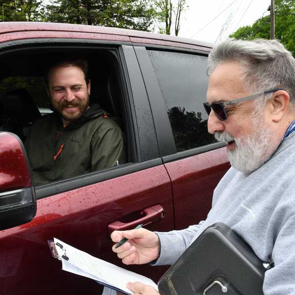 Check-in at Bulk Trash Day