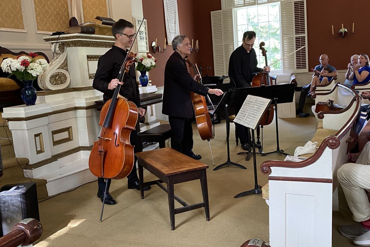 ‘Cello fellows’ at Smithfield