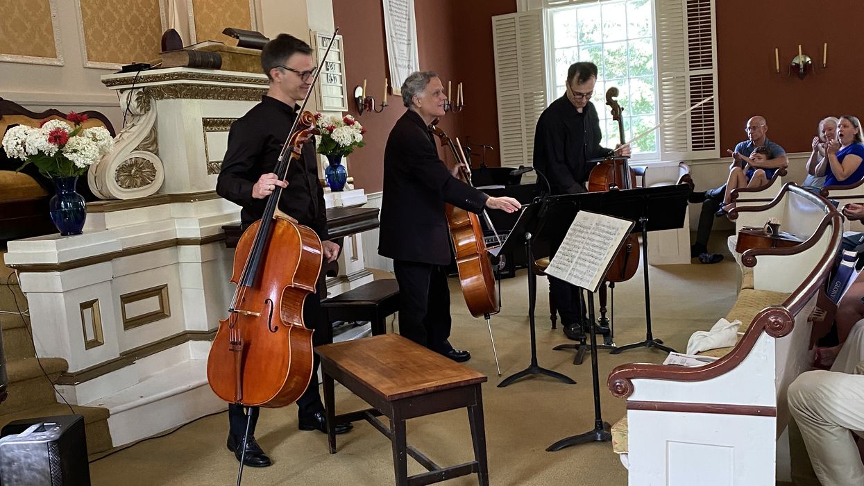 ‘Cello fellows’ at Smithfield