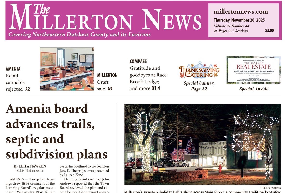 The Millerton News - November 20, 2025