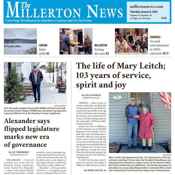 The Millerton News - January 8, 2026