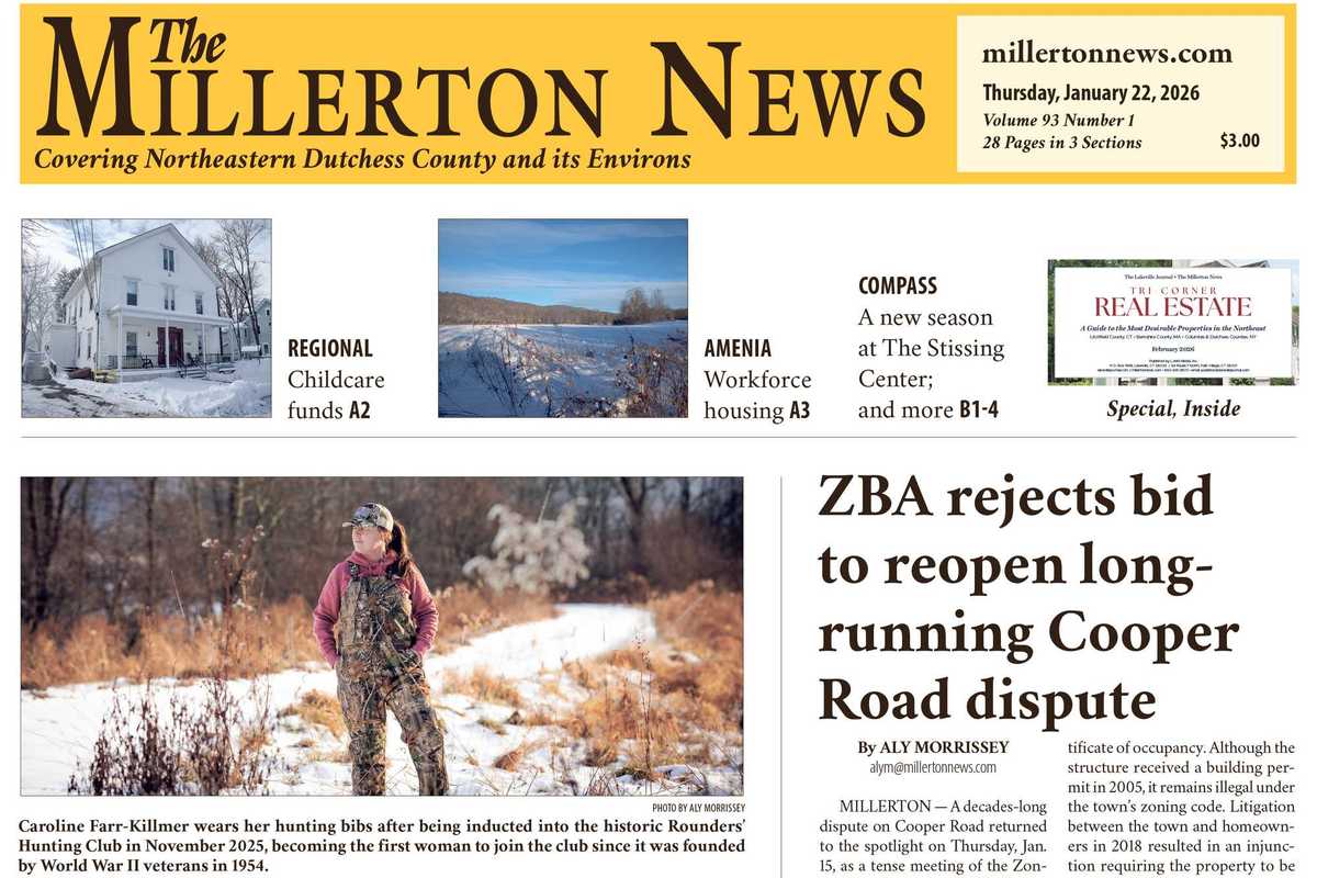 The Millerton News - January 22, 2026