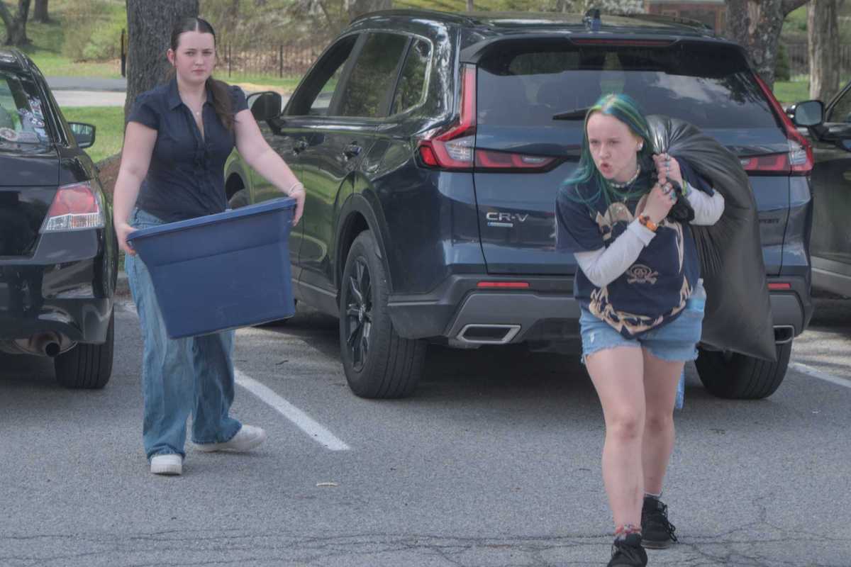 Students drive clothing donation