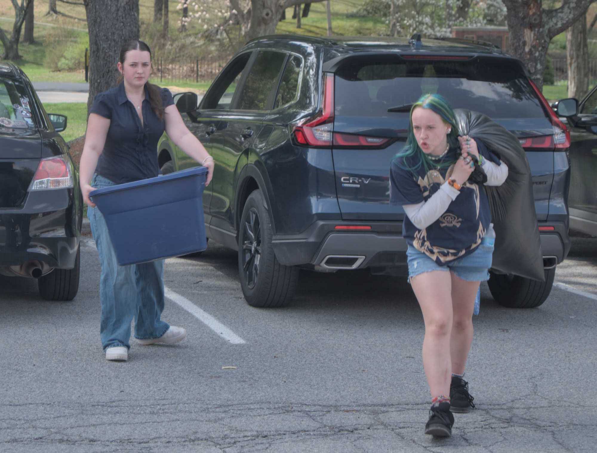 Students drive clothing donation