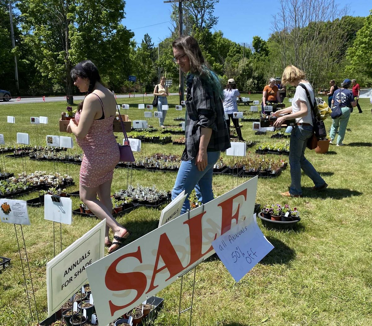 Plant sale days