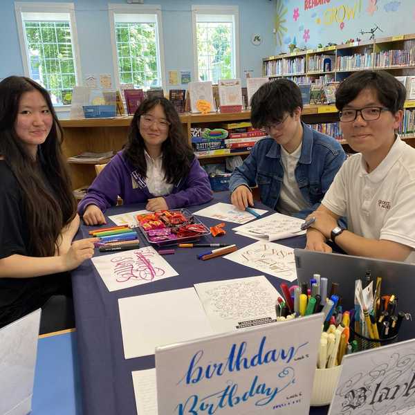 Calligraphy lessons