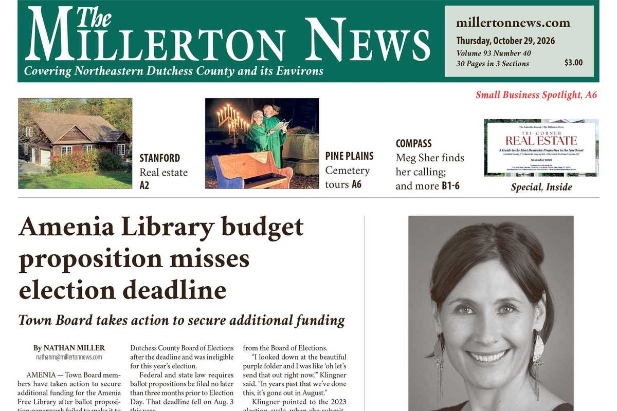 The Millerton News - October 29, 2026