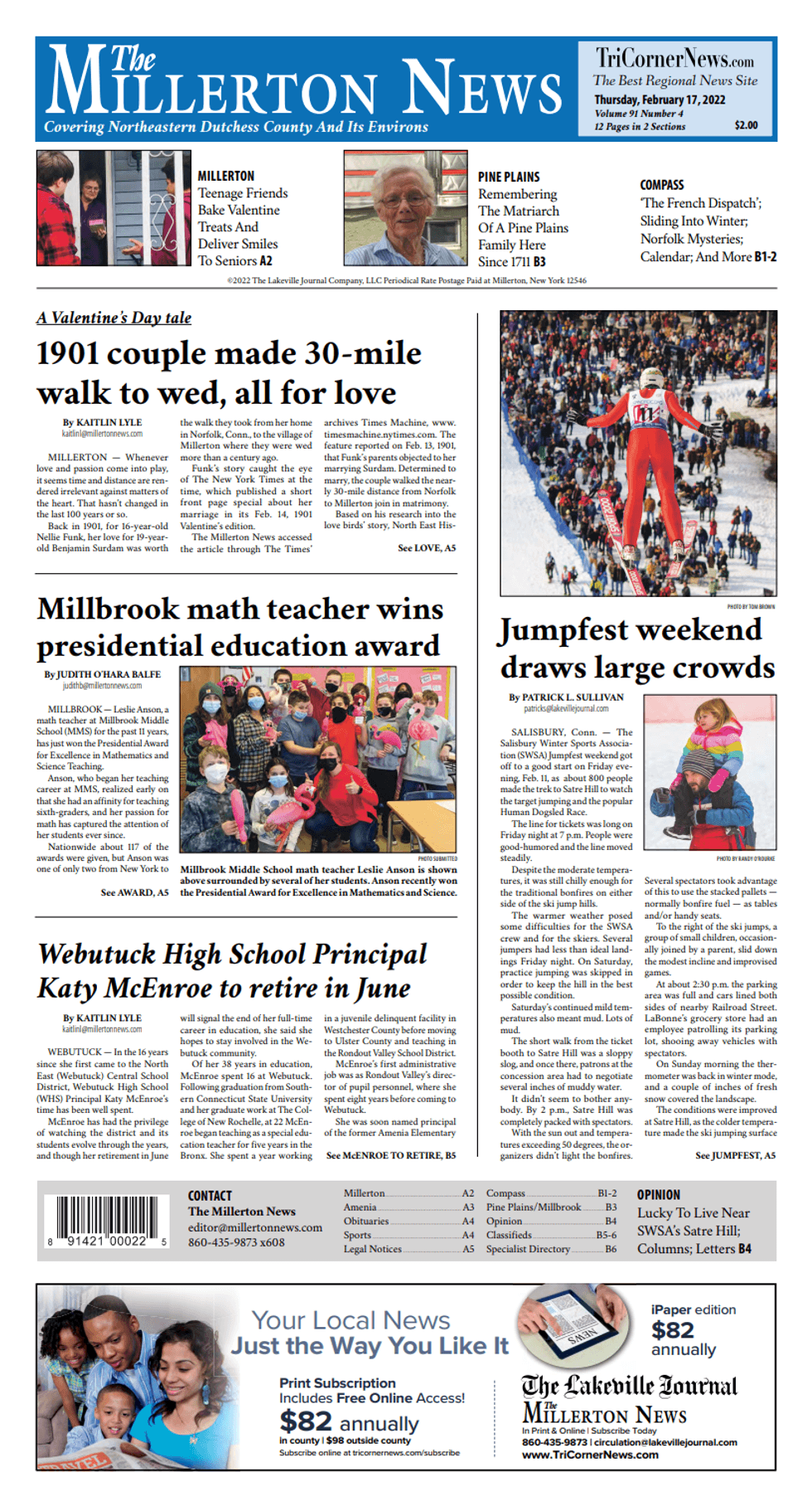 The Millerton News - February 17, 2022
