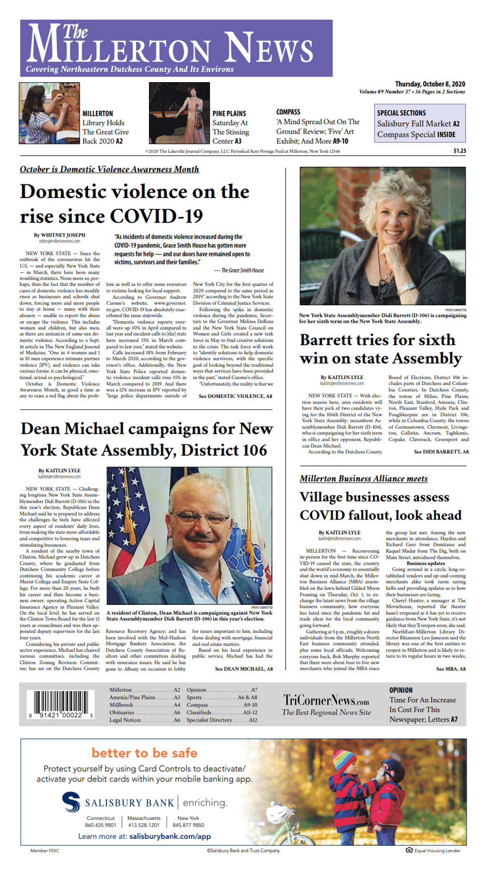 The Millerton News - October 8, 2020