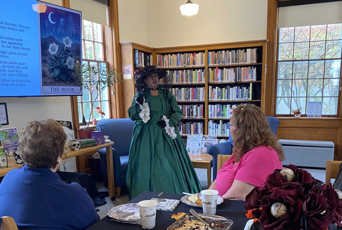 Horticulture and History: 19th century poison teas focus of library presentation