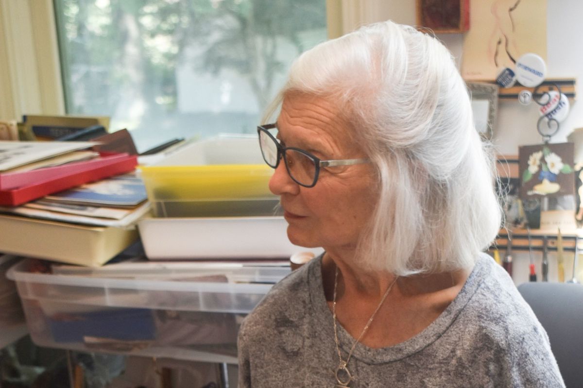 Collage exhibit brings layers of history and art to Falls Village