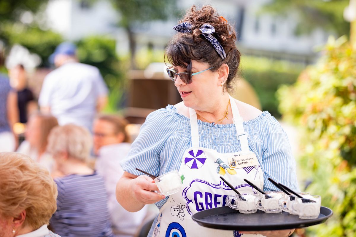 A taste of Greece at The Fountains