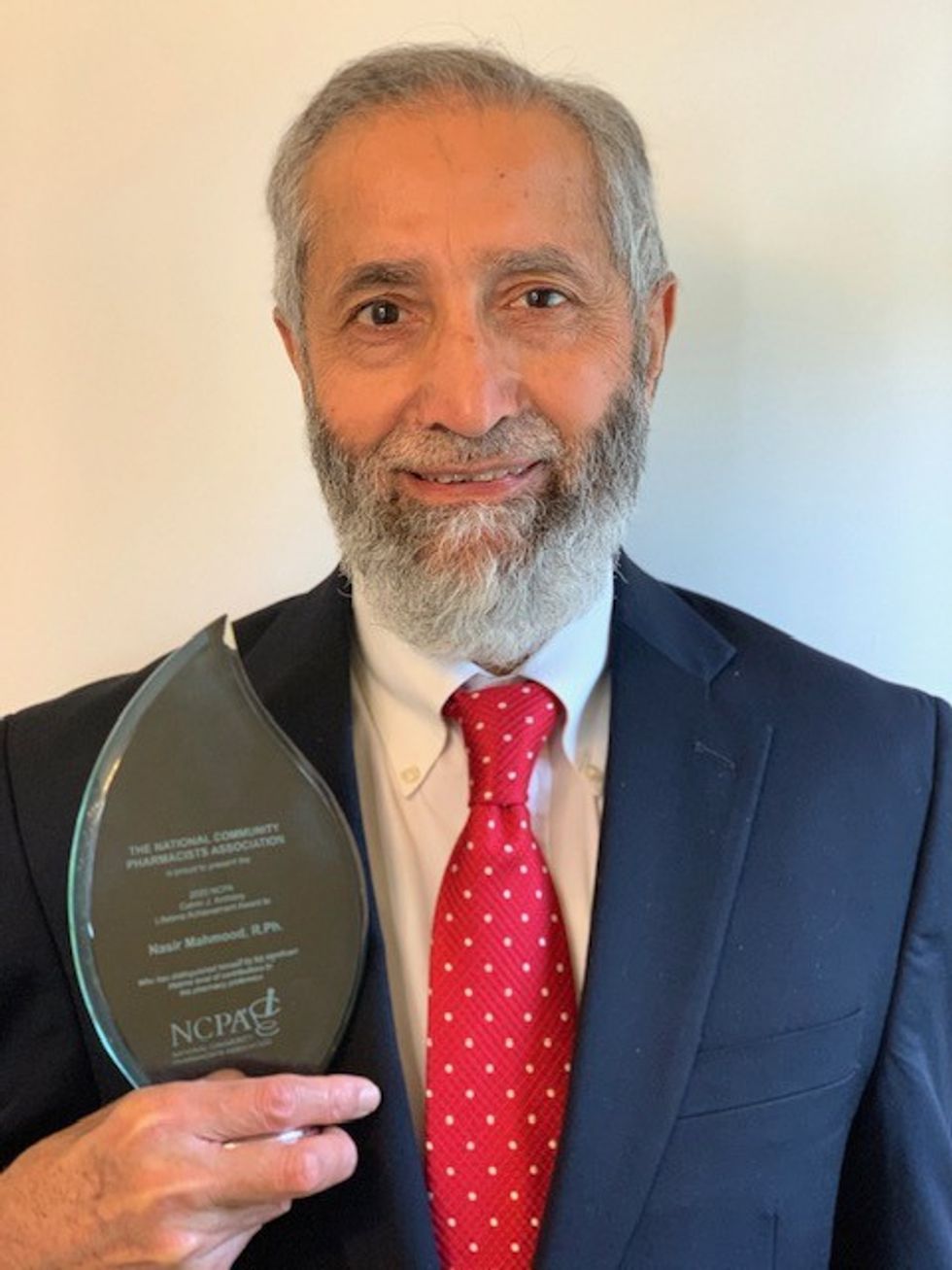 Pharmacist Nasir Mahmood awarded for life’s work