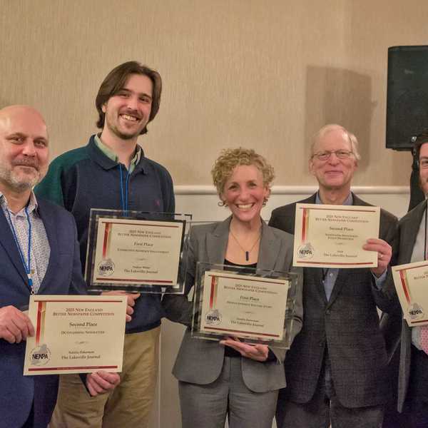 Lakeville Journal earns top honors at New England newspaper awards