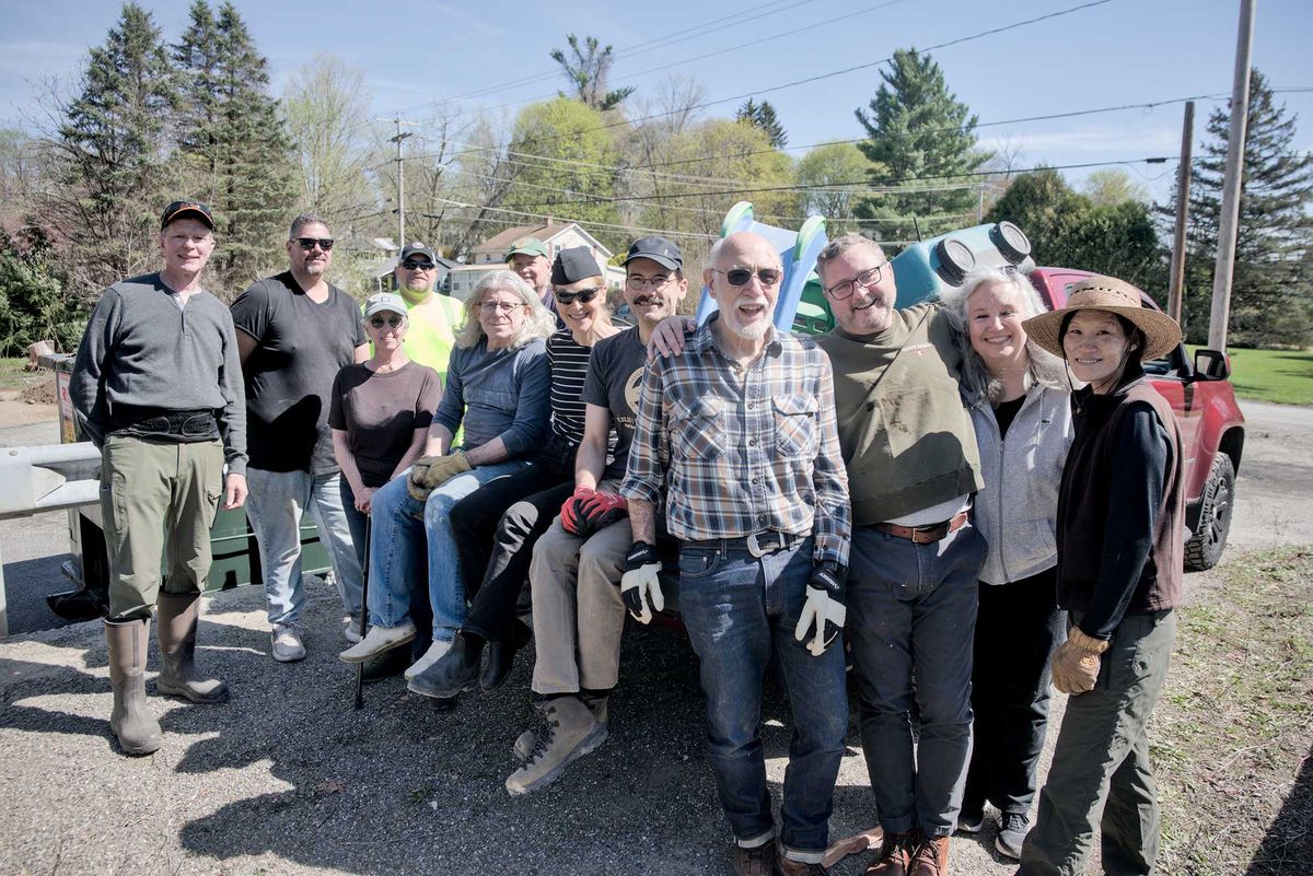 Local volunteers lead successful Bulk Trash Day in Millerton