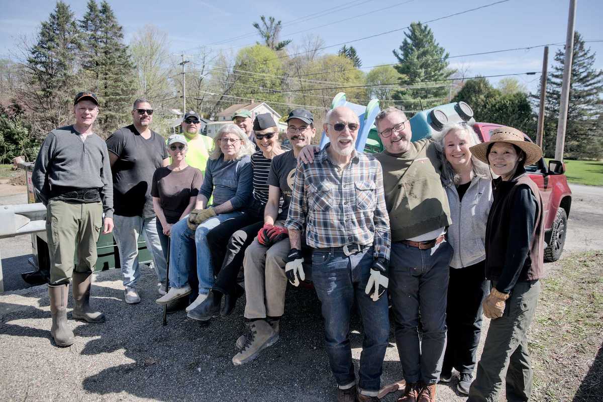 Local volunteers lead successful Bulk Trash Day in Millerton