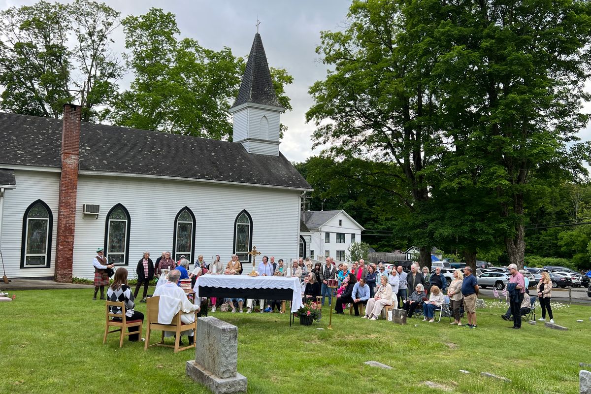 Burial ground Mass at St. Patrick’s