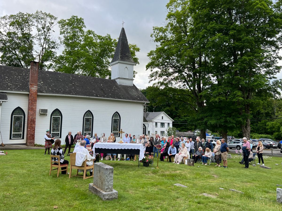 Burial ground Mass at St. Patrick’s