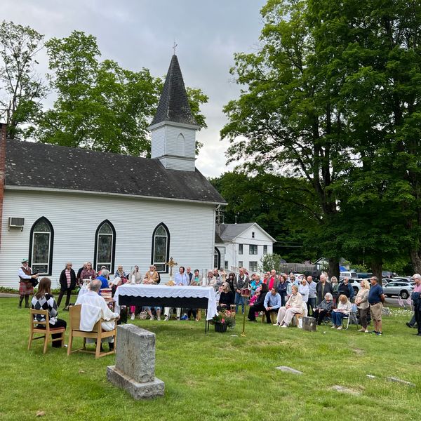 Burial ground Mass at St. Patrick’s