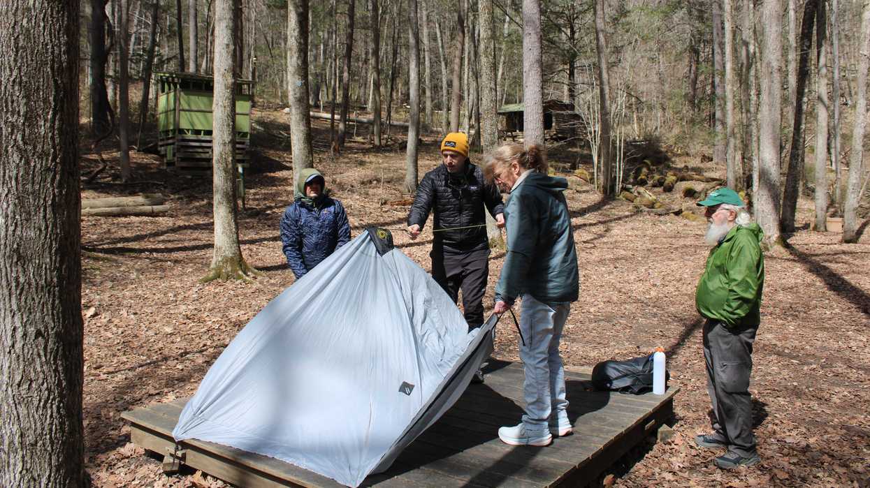 Wind, tarps and trail wisdom: a day learning how to camp smarter