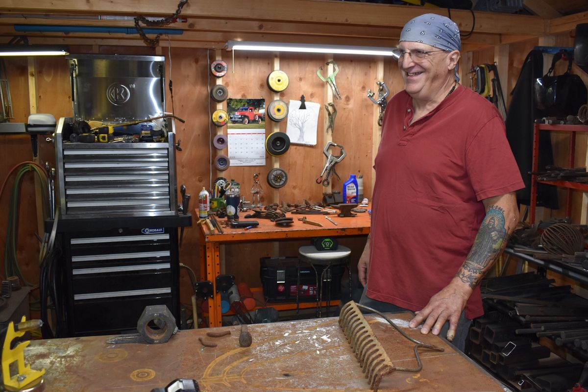 Scrap to sculpture: Matt Wabrek of Birch Lane Rustics