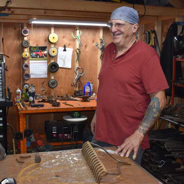 Scrap to sculpture: Matt Wabrek of Birch Lane Rustics