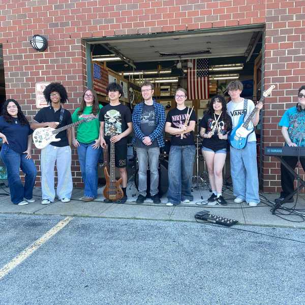 Dover High School’s Guitar Club prepares for Community Day performance