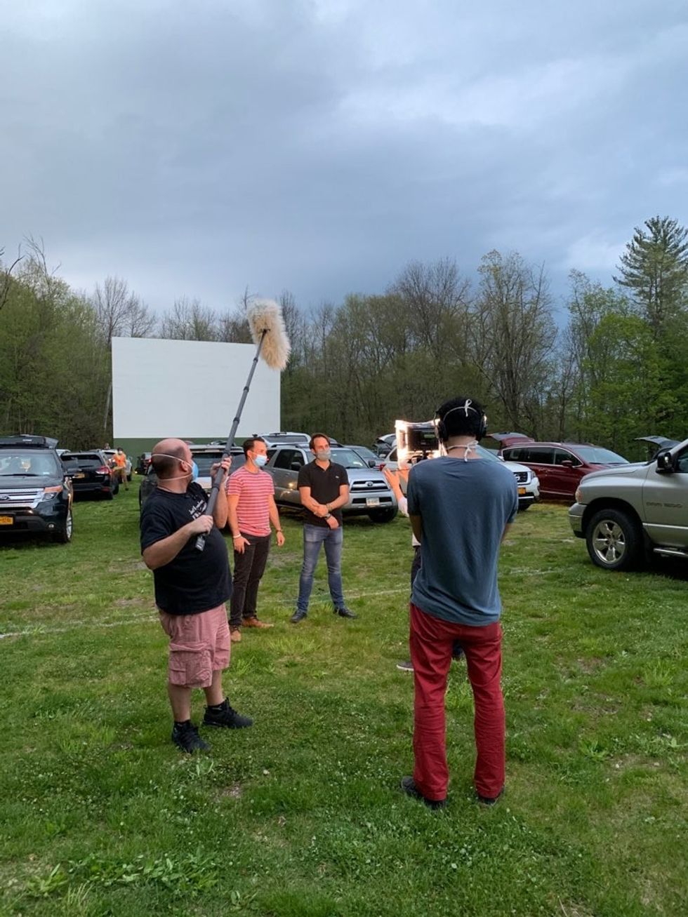 Lights, camera, action!: Four Brothers Drive-In Theater reopens with COVID-19 guidelines