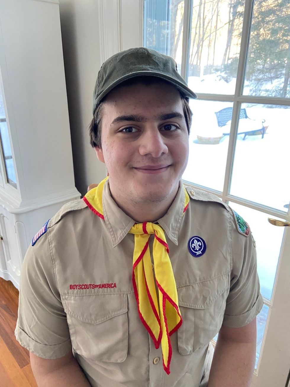 James Maestri earns Eagle Scout status