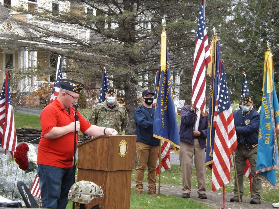 Millerton salutes its heroes with COVID-safe Veterans Day ceremony