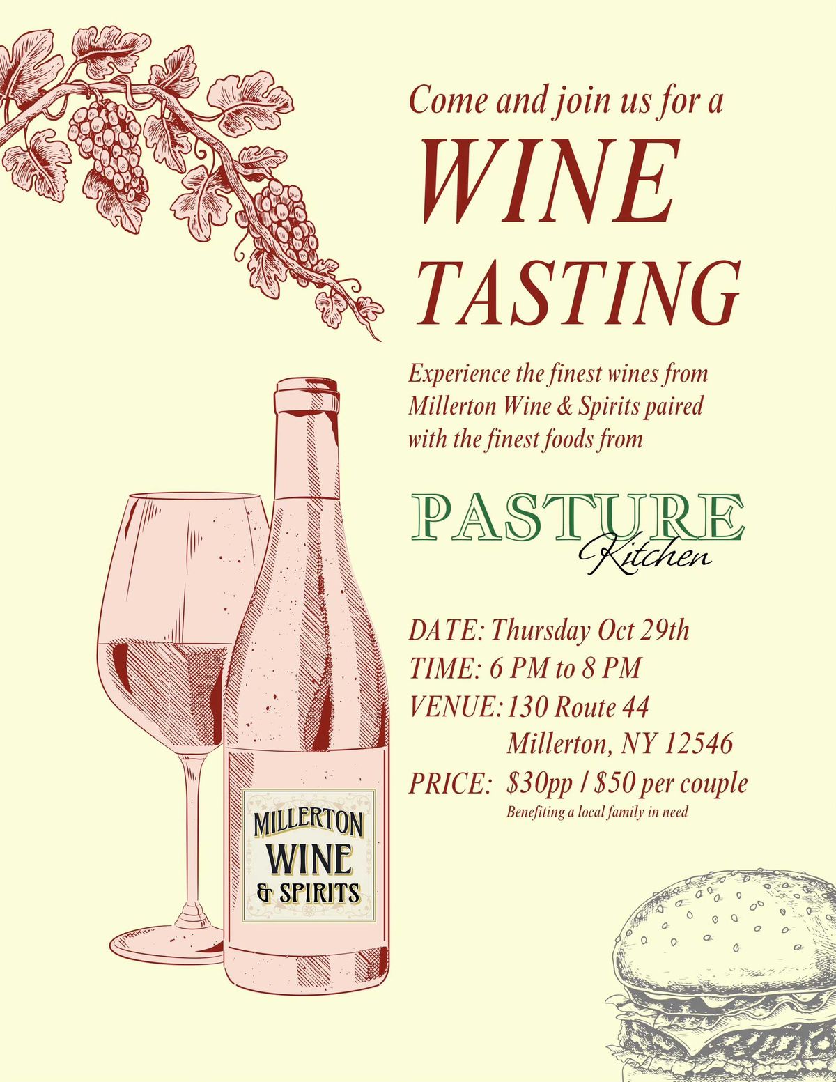 Millerton wine shop owner organizes charity wine tasting for local child