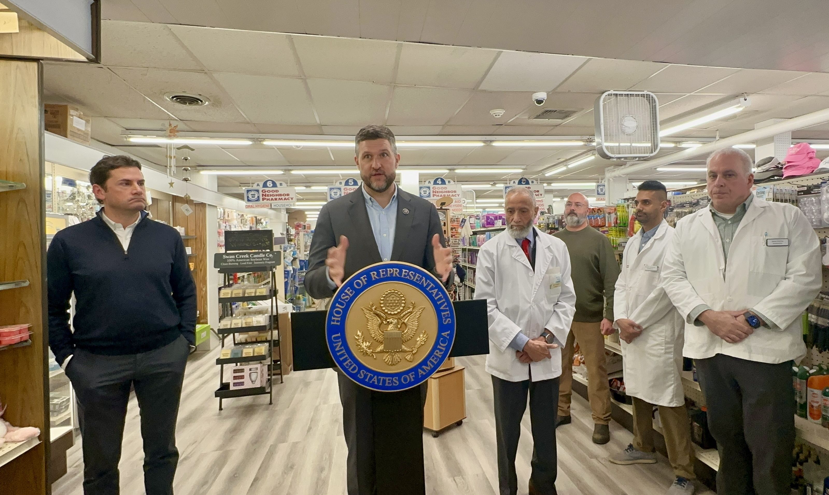 Ryan visit promotes pharmacy reform legislation