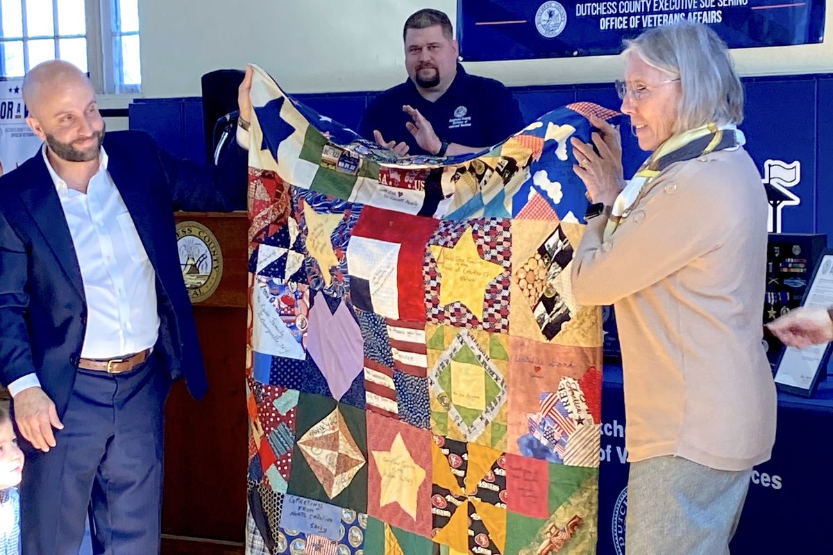 Vietnam Veteran Andrew Doro honored at ceremony in Millbrook