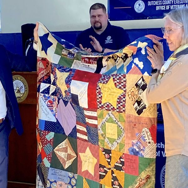 Vietnam Veteran Andrew Doro honored at ceremony in Millbrook