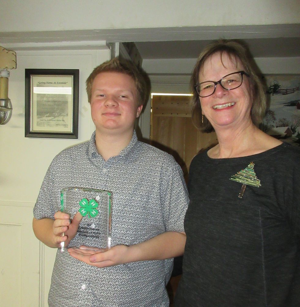 Taconic High School student honored by 4-H Club