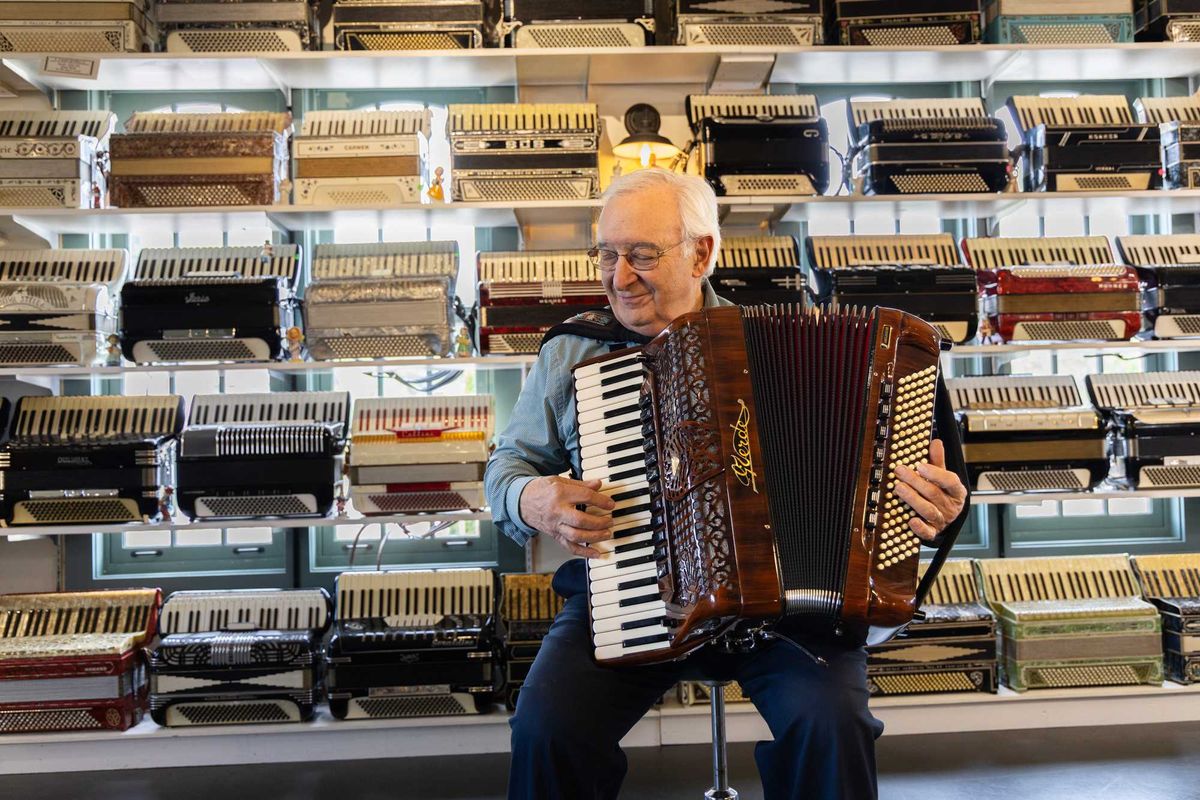 At North Canaan’s accordion museum, every instrument has a story