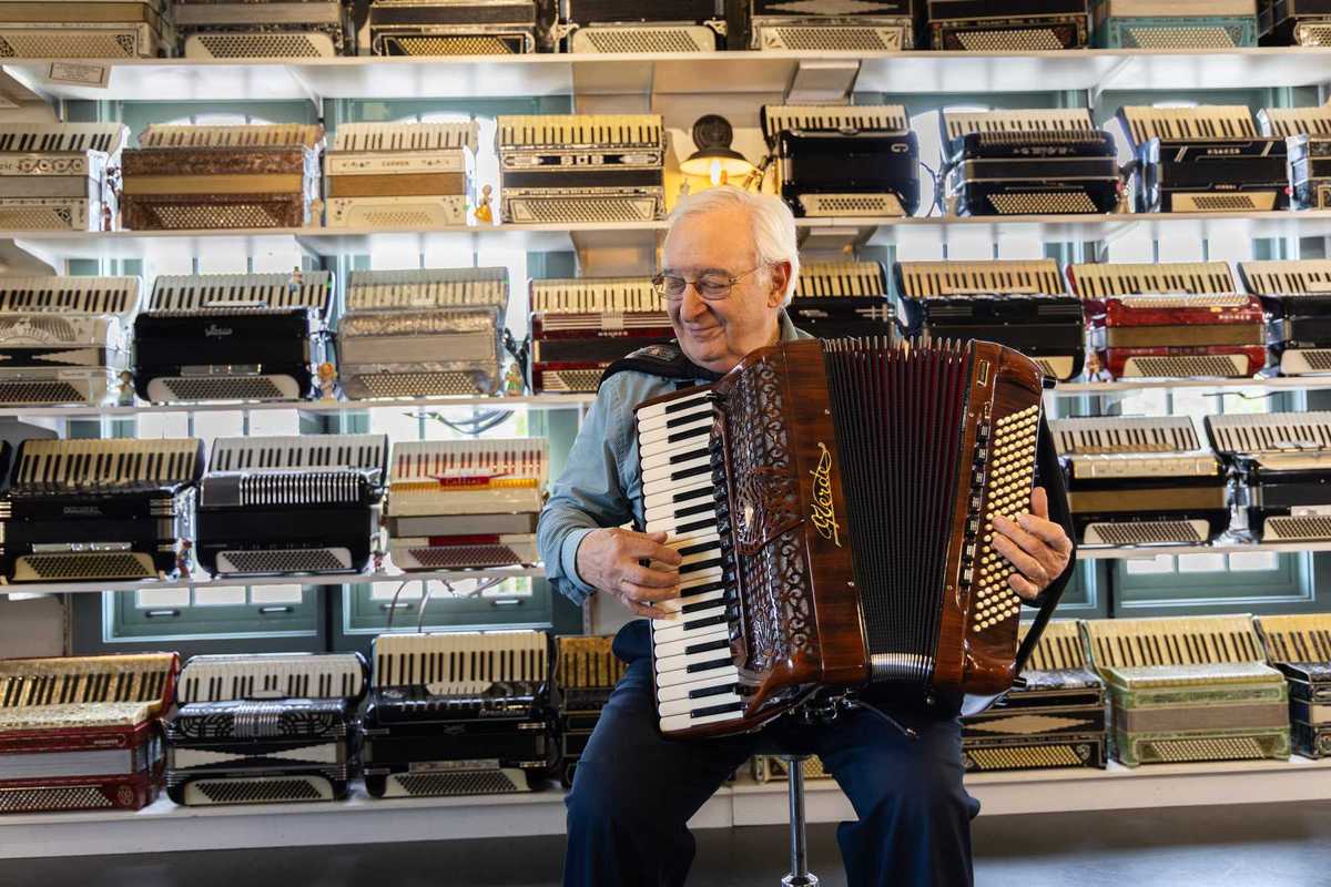 At North Canaan’s accordion museum, every instrument has a story