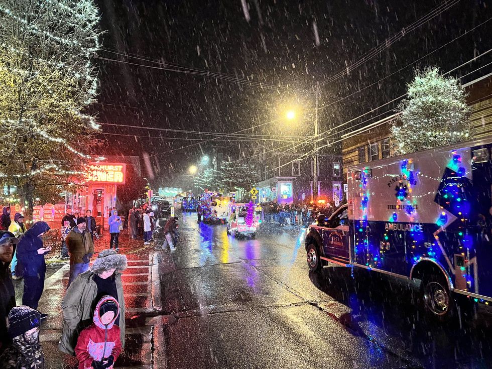 Parade lights up Millerton