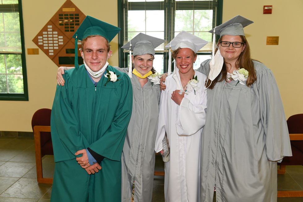 Maplebrook graduates are all smiles