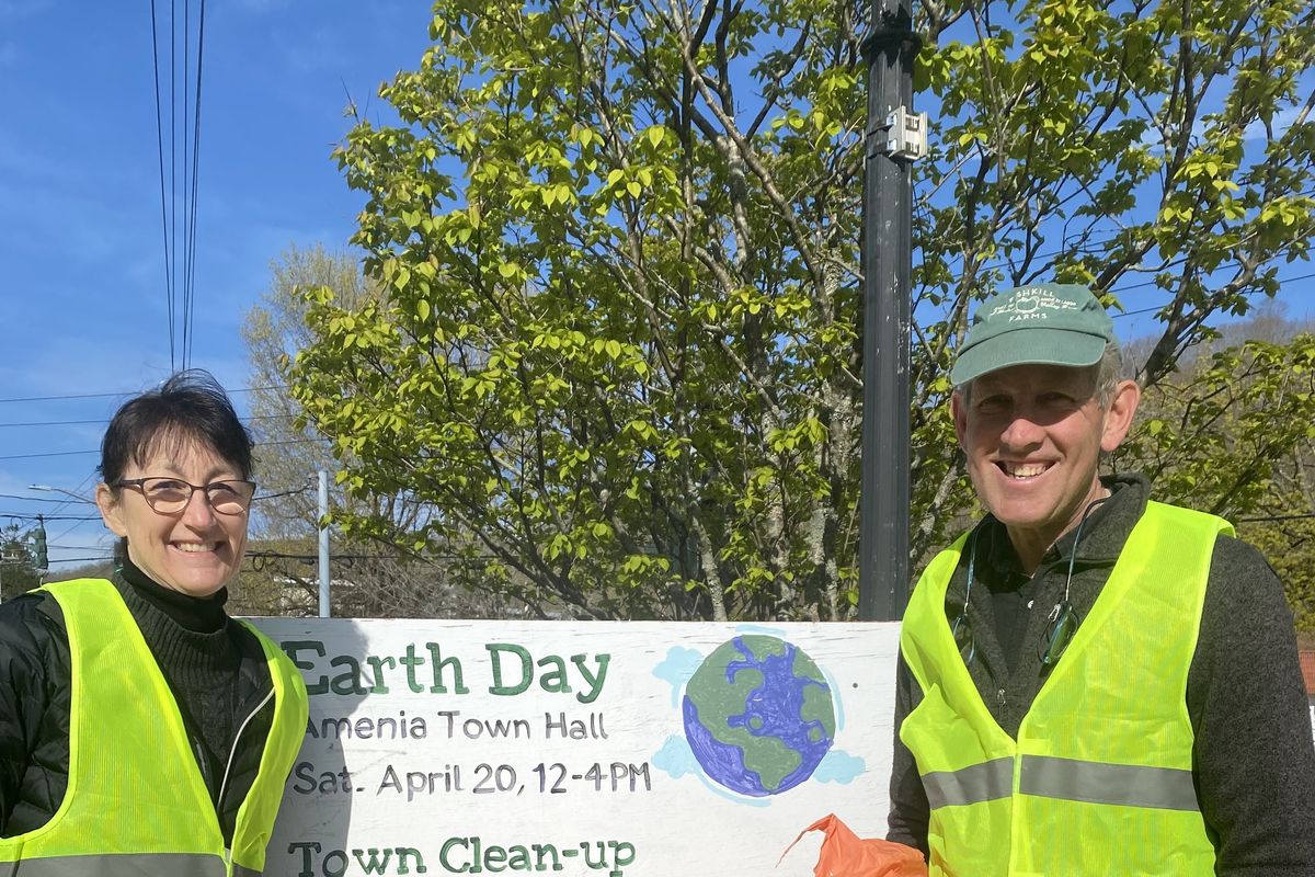 Amenia Earth Day clean-up