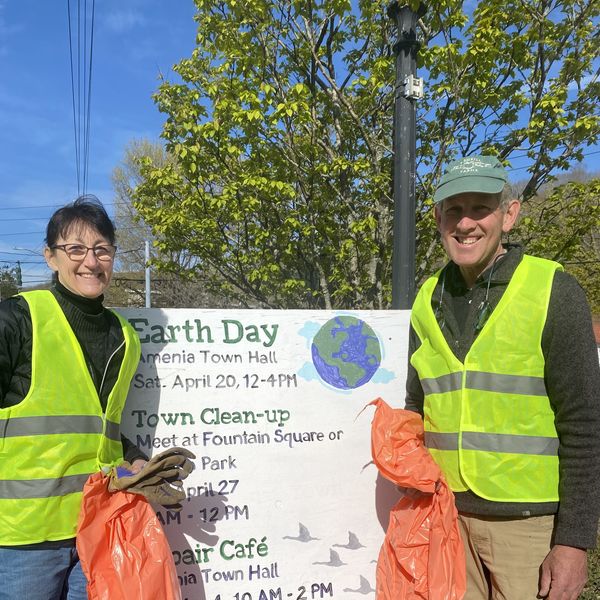 Amenia Earth Day clean-up