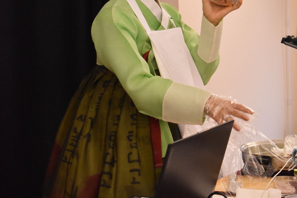 Korean food and culture visits NorthEast-Millerton Library